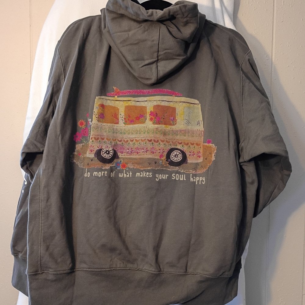 Natural Life Gray Hoodie for Men - Picture 7 of 7